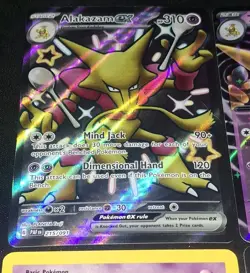 Vintage Abra Alakazam Pokemon TCG Card Lot SUR VTG Ex Holo - Image 4