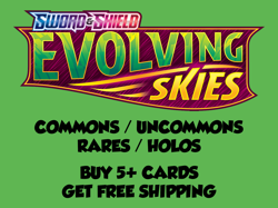 Pokemon TCG Sword & Shield Evolving Skies Near Mint Singles Choose Your Card - Image 1