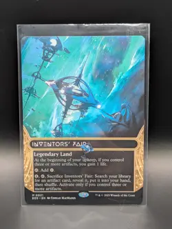 MTG - Inventors' Fair - SHOWCASE - Legendary Land - EOS #21 - Mythic - NM - Image 1