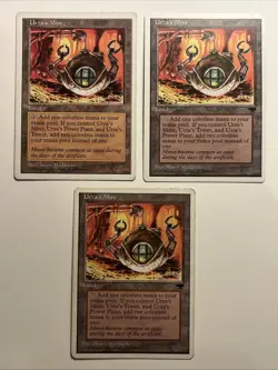 Urza's Mine X3 - Chronicles - MTG - Lightly Played - Image 1