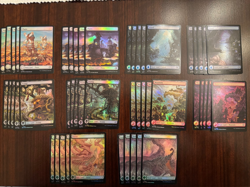 FOIL Magic Lorwyn Eclipsed Full Art Basic Land x50 - ECL MTG - Image 1