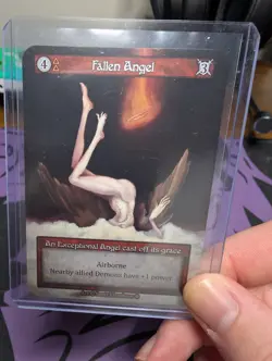 Sorcery: Contested Realm Gothic Fallen Angel Curio Exceptional Fire - Image 1