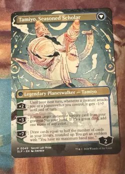 Tamiyo Inquisitive Student Borderless Pro Tour Promo MTG, non-foil - Image 2