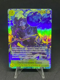 Bartholomew Kuma (Alternate Art) OP12-119 Legacy of the Master Foil - Image 1