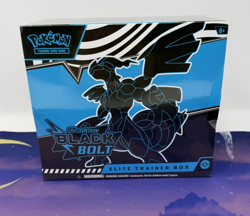 Pokemon TCG Scarlet and Violet Black Bolt ETB Elite Trainer Box - Torn Wrap - Image 1
