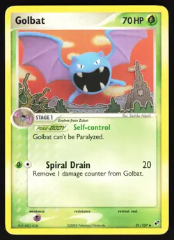 Golbat 31/107 Pokemon Deoxys Uncommon MP - Image 1