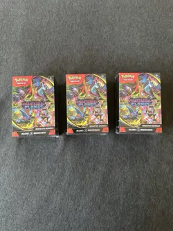 Pokemon TCG: Phantasmal Flames Factory Sealed Booster Bundle LOT OF 3 x1 - Image 1