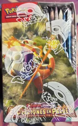 Pokemon TCG Scarlet & Violet Paldea Evolved Booster Box Spanish - Factory Sealed - Image 2