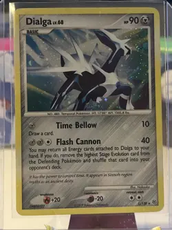 Pokemon TCG Dialga Diamond & Pearl 1/130 Holo Rare MP - Image 1