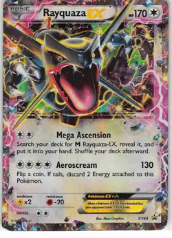 Rayquaza EX XY69 Promo XY Black Star Promos Pokemon HP/DMG - Image 1