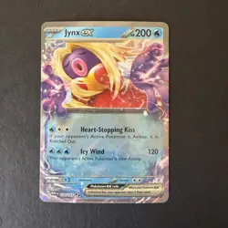 Pokemon Jynx ex 124/165 Sv: Scarlet & Violet 151 Double Rare Holo Basic 200HP - Image 1