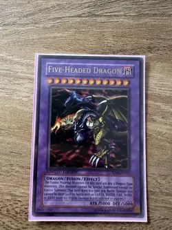 Yu-Gi-Oh! TCG Five-Headed Dragon SD09-ENSS1 Limited Ultra Rare - Image 1