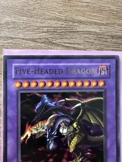 Yu-Gi-Oh! TCG Five-Headed Dragon SD09-ENSS1 Limited Ultra Rare - Image 4