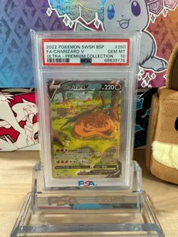 Charizard V SWSH260 SWSH: Sword & Shield Promo Cards Holo PSA 10 Pokemon - Image 1