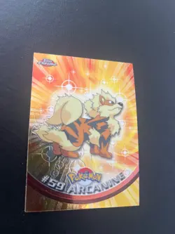 2000 Topps Chrome Pokemon TV Animation Edition Arcanine #59 - Image 1