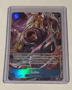 One Piece TCG Issho Alt Art Lot OP04-020 Leader EB04-022 Foil - Image 4