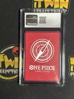 CGC 10 GEM MINT Japanese ONE PIECE 2023 Roronoa Zoro & Sanji ST12-001 Start Deck - Image 2