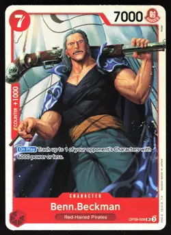 Benn.Beckman OP09-009 One Piece Foil Emperors in the New World SR NM - Image 1