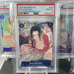 One Piece Illustration Box Vol 1 & 2 Sequential PSA 10 Nami Boa Yamato maria - Image 3
