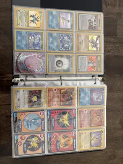 Lot of 324 HOLO Vintage Pokemon Card Binder Collection Gengar Charizard - Image 3