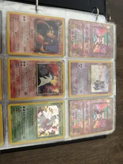 Lot of 324 HOLO Vintage Pokemon Card Binder Collection Gengar Charizard - Image 4