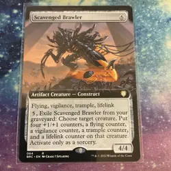 Scavenged Brawler (REGULAR) x1 - MTG The Brothers' War Commander BRC #64 - Image 1