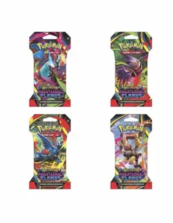 Lot x8 Pokemon Mega Evolution Phantasmal Flames Sleeved Booster Pack Art Sets x2 - Image 2