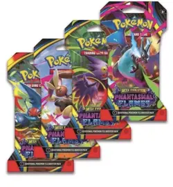 Lot x8 Pokemon Mega Evolution Phantasmal Flames Sleeved Booster Pack Art Sets x2 - Image 3