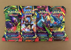 Lot x8 Pokemon Mega Evolution Phantasmal Flames Sleeved Booster Pack Art Sets x2 - Image 5