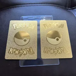 Pokemon Set Morpeko V Basic & Morpeko Vmax Gold Foil Fan Art Cards See Photos - Image 5