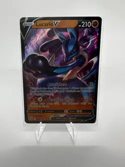 Pokemon Ultra Rare V- 4 Card Lot - Champion's Path! Lucario V 27 & More! - Image 2