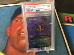 MTG COMMANDER MASTERS JEWELED LOTUS SHOWCASE TEXTURED FOIL PSA 9 Graded card - Image 1