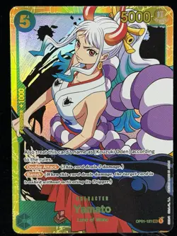 ROMANCE DAWN Yamato OP01-121 SEC SECRET RARE One Piece Card English TCG English - Image 1