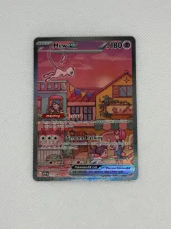 Mew ex 053/SV-P Scarlet & Violet Promo Holo 180 HP Pokemon Card - Image 1
