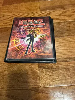 Yugioh 1996 Vintage No Ring Binder 14 Pages 90s Card Storage WITH 31 1996 CARDS - Image 1