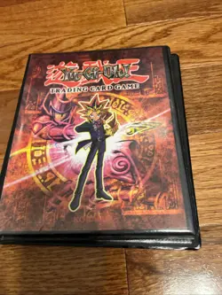 Yugioh 1996 Vintage No Ring Binder 14 Pages 90s Card Storage WITH 31 1996 CARDS - Image 2