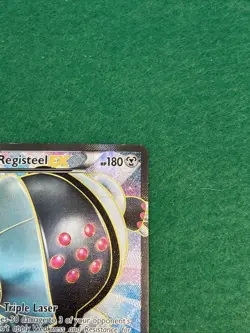 MP Registeel EX 122/124 Dragons Exalted Ultra Rare Full Art Holo Pokemon Card - Image 3