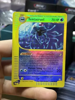 Tentacruel 38/147 Aquapolis 2002 Reverse Holo e-Series Pokemon Card TCG - Image 3