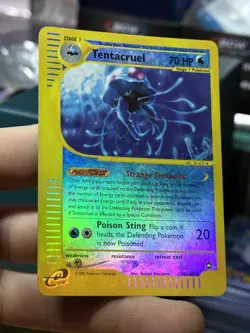 Tentacruel 38/147 Aquapolis 2002 Reverse Holo e-Series Pokemon Card TCG - Image 5