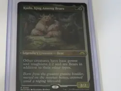 Kudo, King Among Bears (Foil Etched) Modern Horizons 3 Foil - Image 1