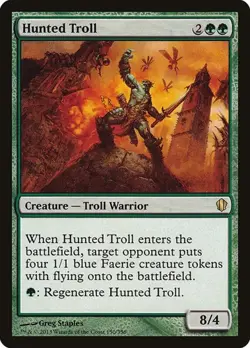 Hunted Troll Commander 2013 MP MTG - Image 1