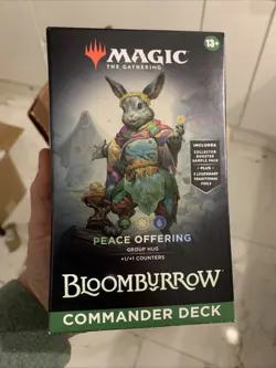 Magic The Gathering Bloomburrow Peace Offering MTG Commander Deck NEW FREE P&P - Image 1