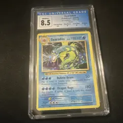 Pokemon TCG 2016 XY Evolutions Gyarados Holo Rare 34/108 | CGC 8.5 - Image 1