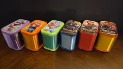 6x Tin-Set Leader-Display Deck Boxes (3D Printed + Tins) - Image 1