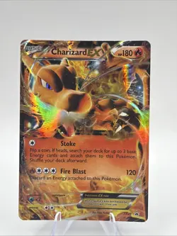 Charizard ex Promo XY29 Pokemon TCG Black Star Promo XY 2014 HP - Image 1