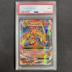 M Charizard EX 13/108 PSA 9 XY Evolutions English Pokemon TCG CCG - Image 1