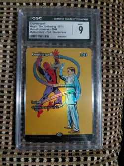 Counterspell Cgc 9🔥 Marvel Universe Eternal Foil Spiderman Spider-man Mtg Magic - Image 1