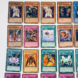 Lot of 48 Vintage YuGiOh Vintage Trading Cards Short Print & Commons - Image 2