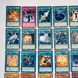 Lot of 48 Vintage YuGiOh Vintage Trading Cards Short Print & Commons - Image 2
