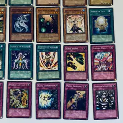 Lot of 48 Vintage YuGiOh Vintage Trading Cards Short Print & Commons - Image 4